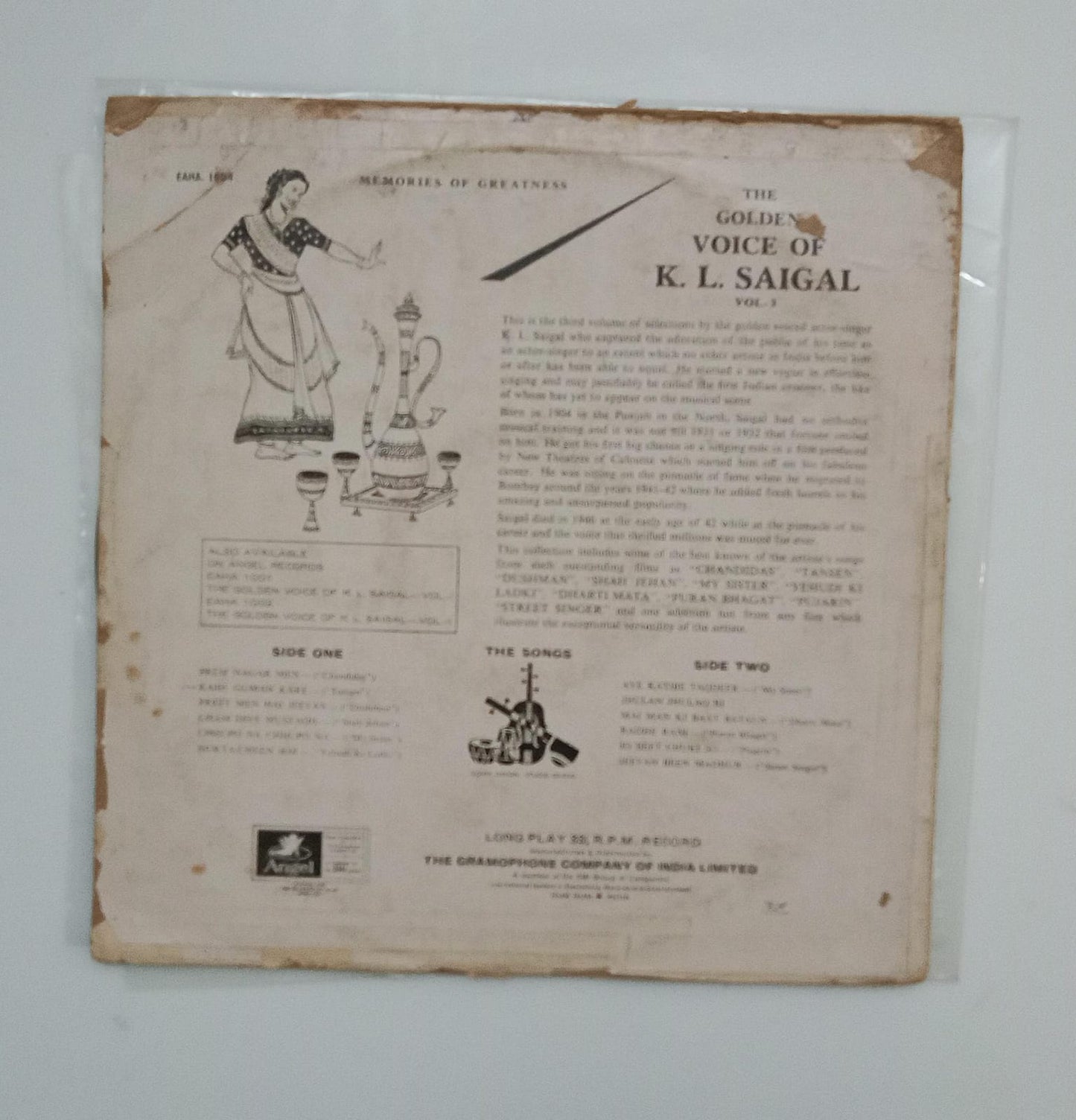 The Golden Voice Of K.L Saigal