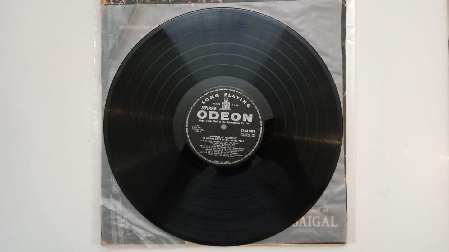 The Golden Voice Of K.L Saigal