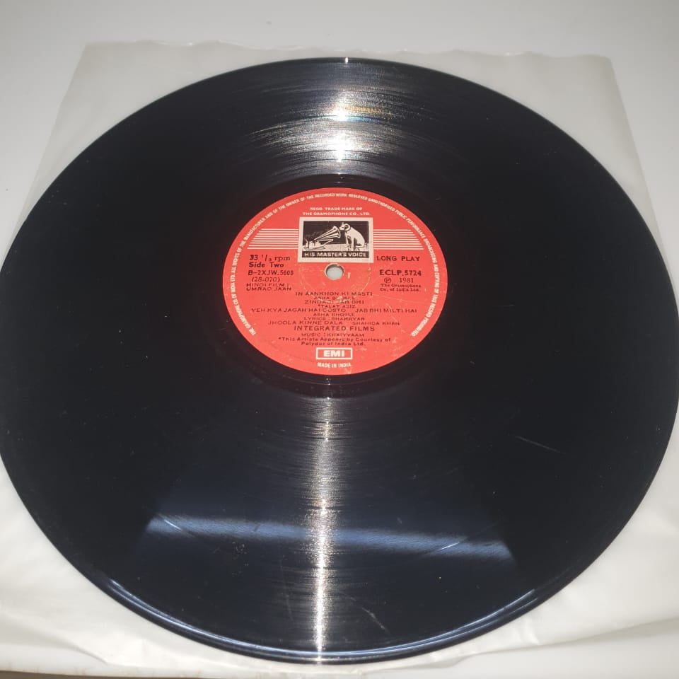 Umrao Jaan – Original Soundtrack (Vinyl Record)