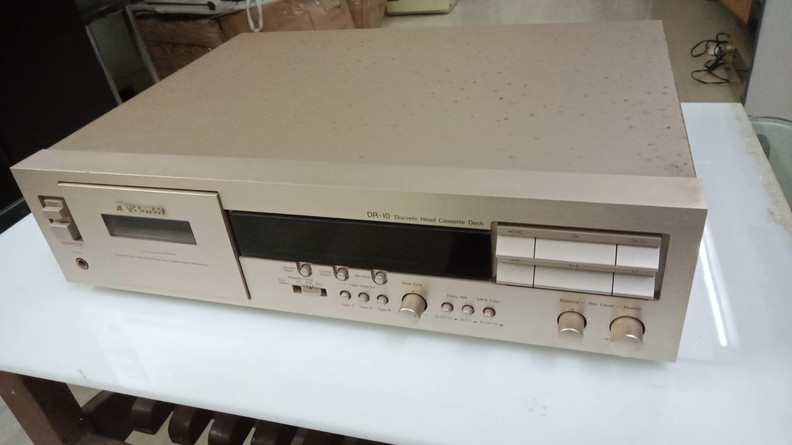 Nakamichi DR-10 Discrete Head Cassette Deck – Vintage Hi-Fi