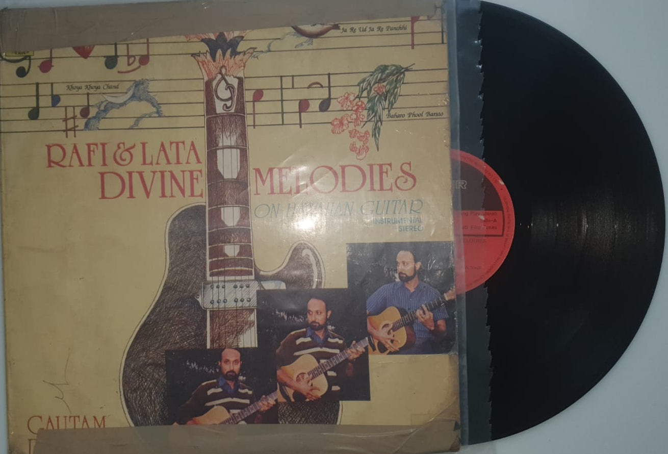 Rafi & Lata – Divine Melodies on Hawaiian Guitar (Vinyl Record)