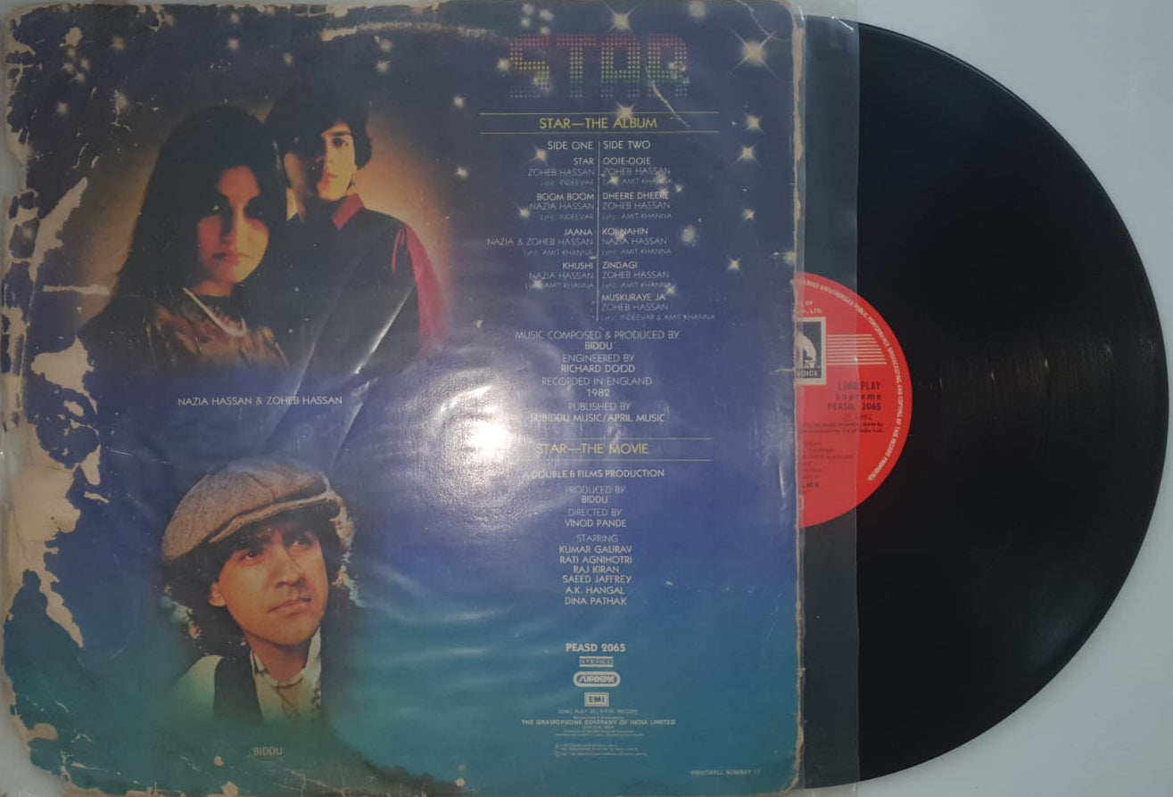 Nazia Hassan & Zoheb Hassan – Star (Vinyl Record)