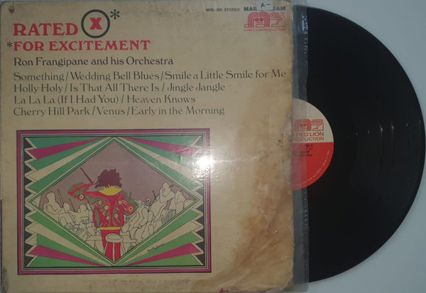Rated X – For Excitement (Vinyl LP)