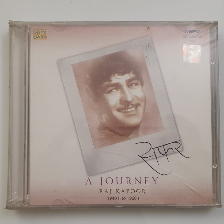A Journey – Raj Kapoor (1940s to 1960s) (Sealed Audio CD)