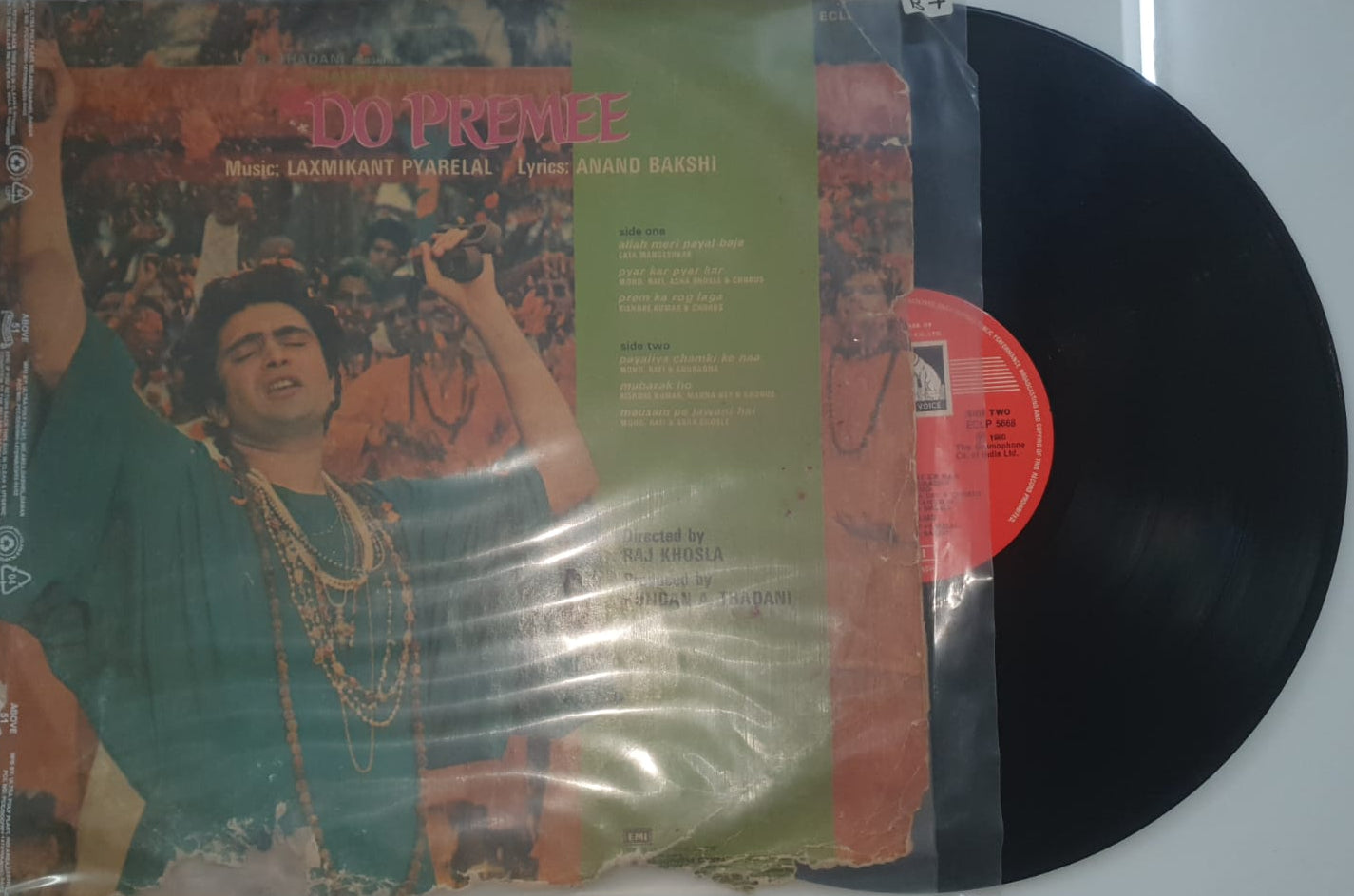 Do Premee – Original Bollywood Soundtrack Vinyl Record LP E
