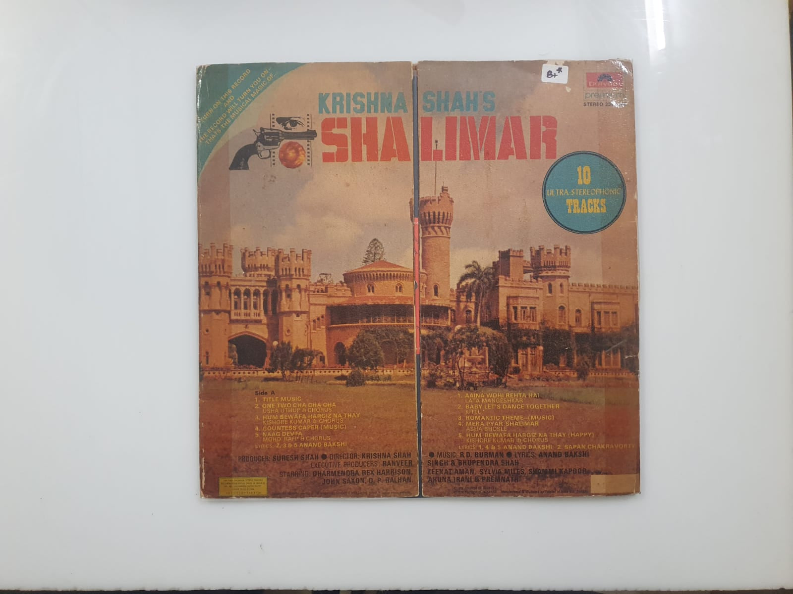Shalimar – Original Soundtrack Vinyl Record LP E