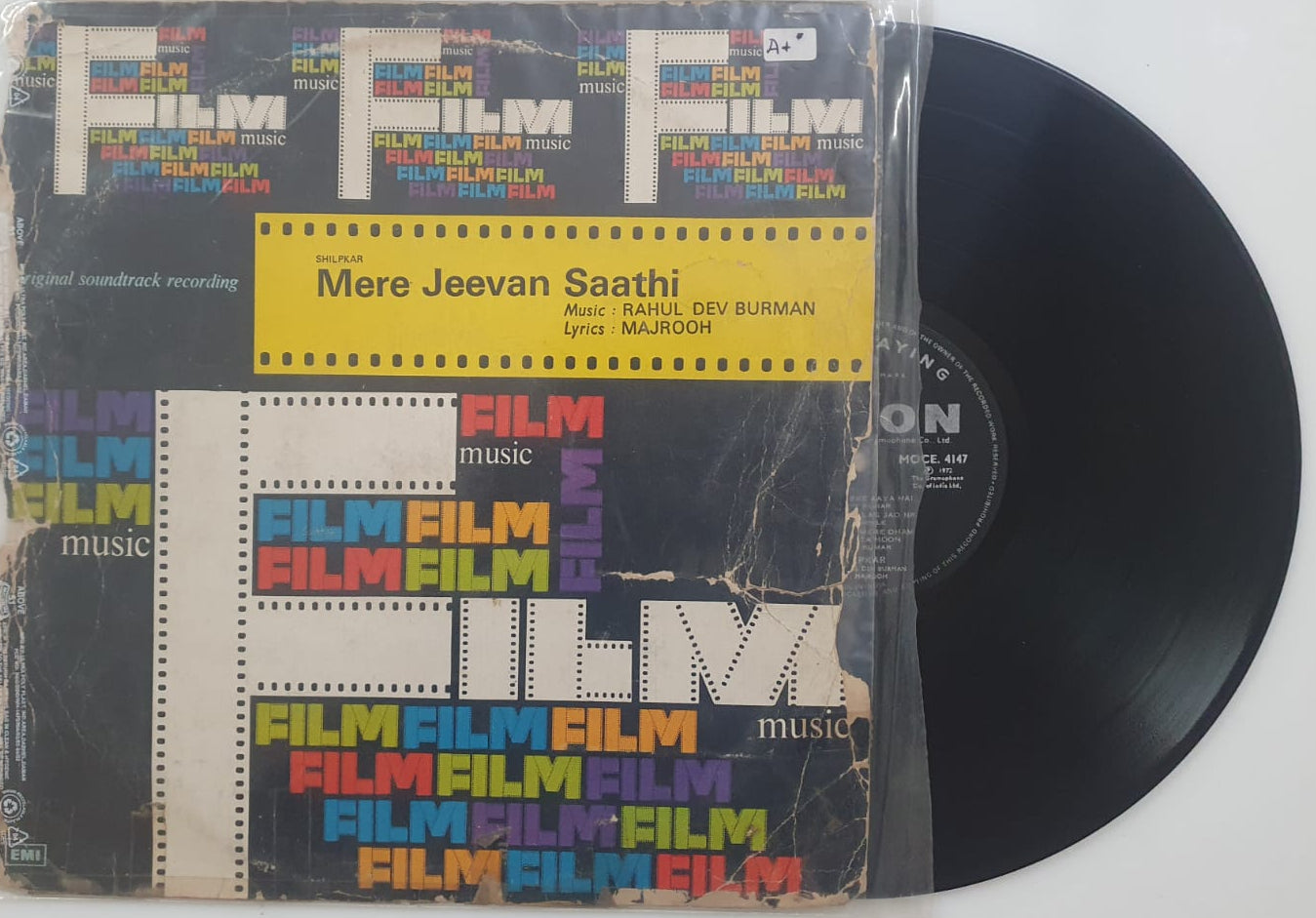 MERE JEEVAN SAATHI – Compilation Bollywood Vinyl Record LP E