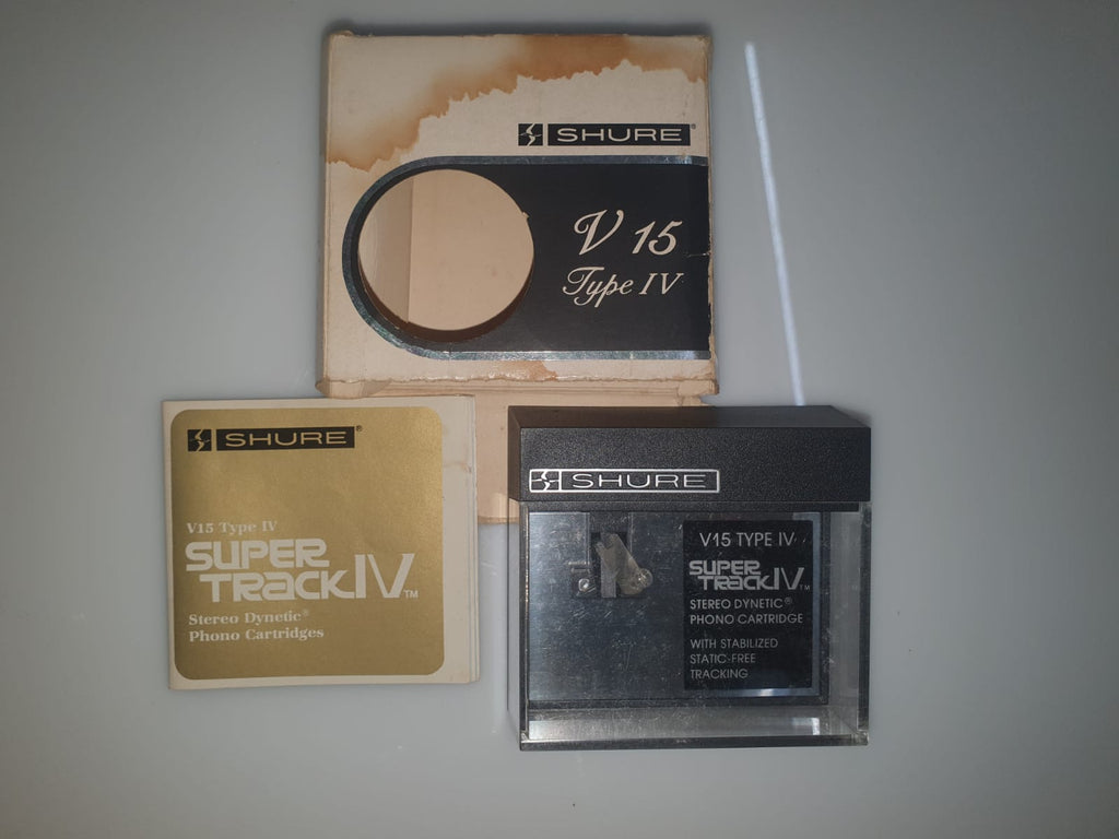 Shure V15 Type IV Cartridge with Stylus & Headshell