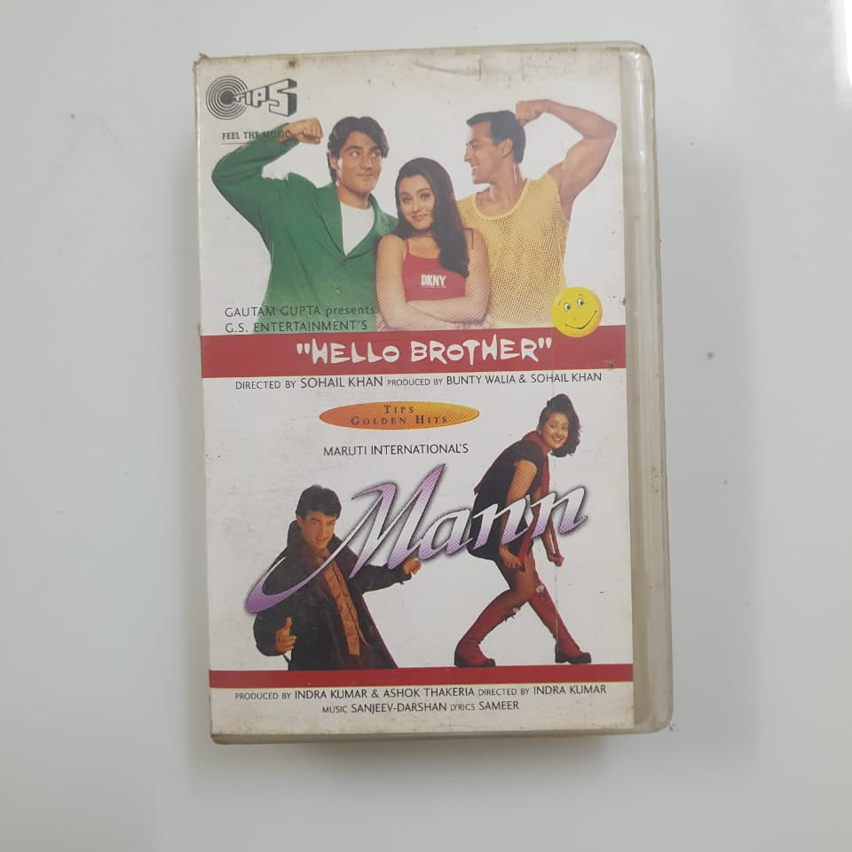 Vintage Hindi Cassette – “Hello Brother” + Mann