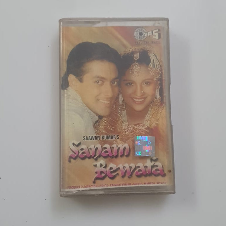 Vintage Audio Cassette (Used) – Sanam Bewafa | Hindi Movie Soundtrack | 90s Bollywood Hits