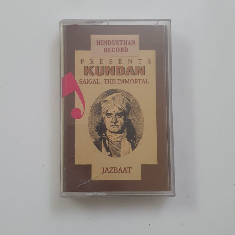 Vintage Audio Cassette (Used) – Presents Kundan: Saigal The Immortal | Hindustani Record | Ghazals / Classics