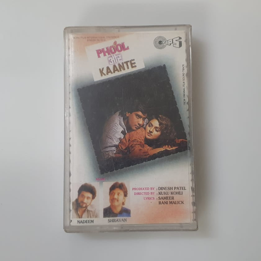 Vintage Audio Cassette – Phool Aur Kaante | Nadeem–Shravan | Hindi Songs