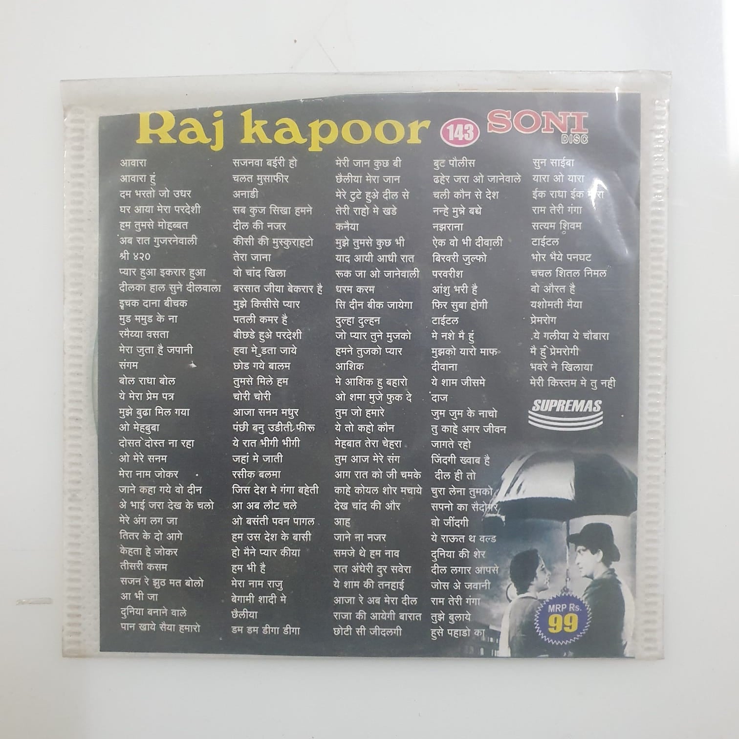 Raj Kapoor – 143 Soni Disc
