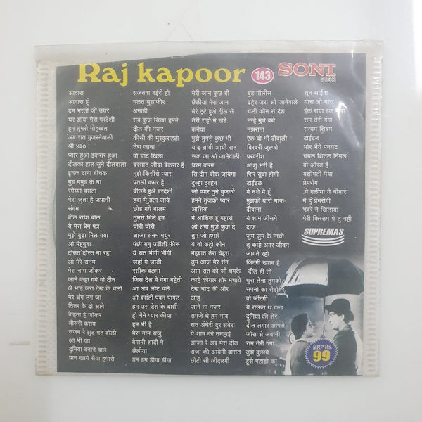 Raj Kapoor – 143 Soni Disc