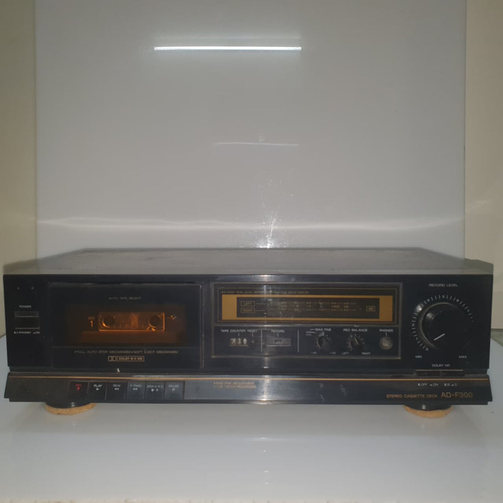 Crest AD-F300H Stereo Cassette Deck (Vintage)