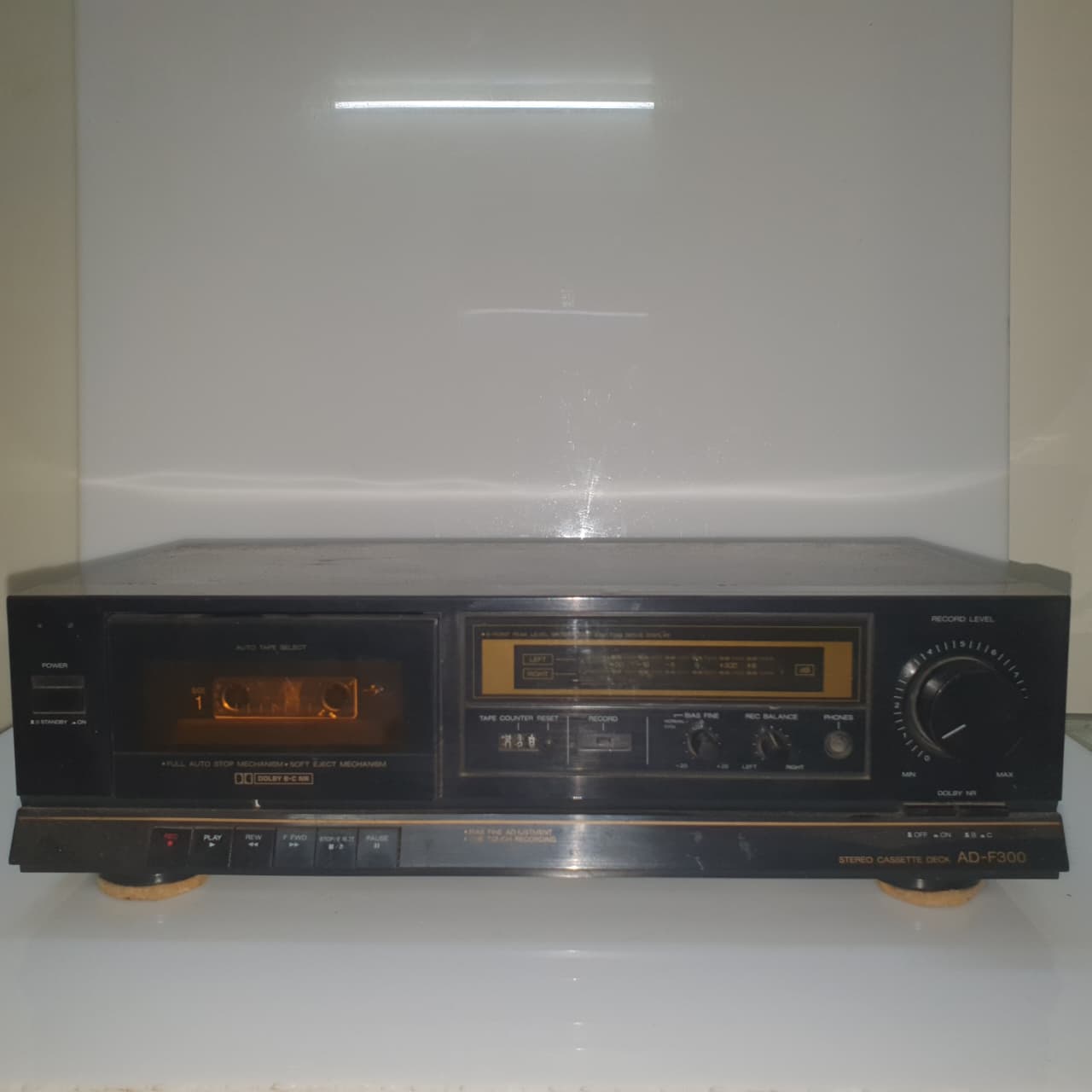Crest AD-F300H Stereo Cassette Deck (Vintage)