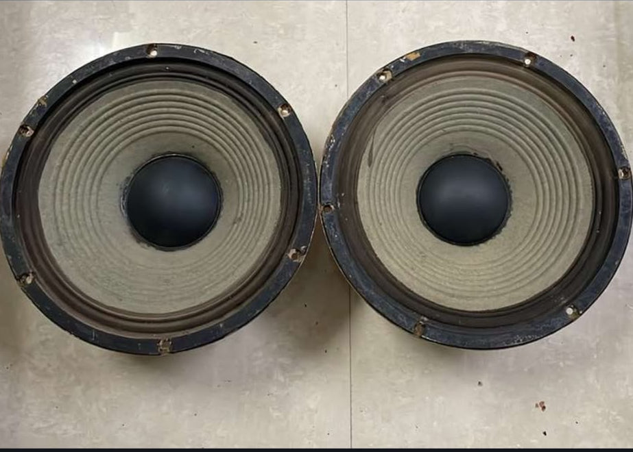 Bolton 30JW21 12" Woofer Speaker Drivers (Matched Pair)