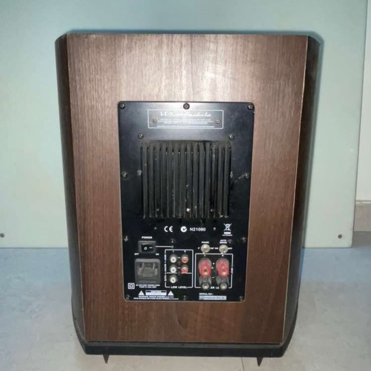 Wharfedale Active Powered Subwoofer – Wood Finish