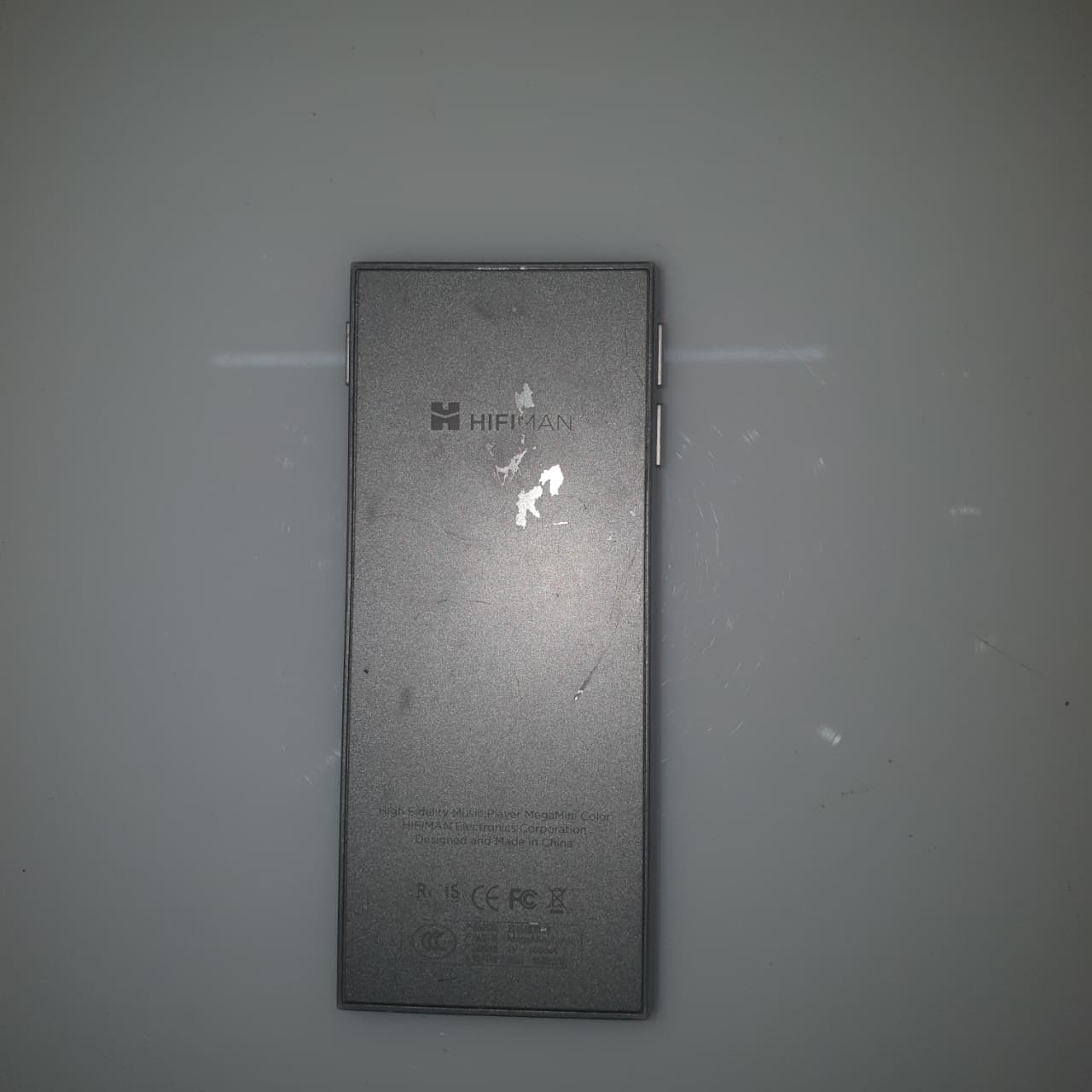 HiFiMAN MegaMini High-Resolution Portable Hi-Res Digital Audio Player (DAP) | Ultra-Light Audiophile Music Player | Silver