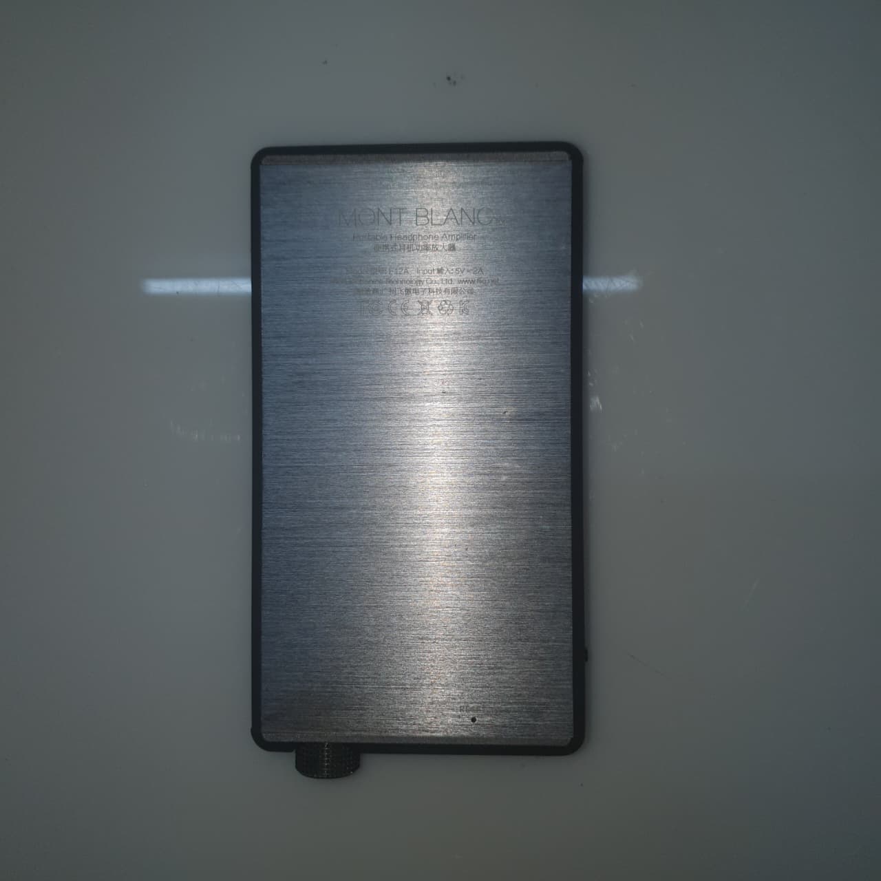 FiiO Mont Blanc E12 Portable Headphone Amplifier | High-Power Audiophile Portable Amp | Silver